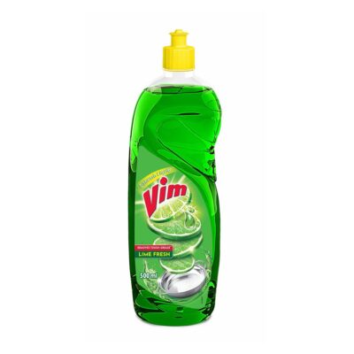 Vim Dishwash Liquid Lime 500ml