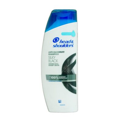Head & Shoulder Shampoo Silky Black 180ml