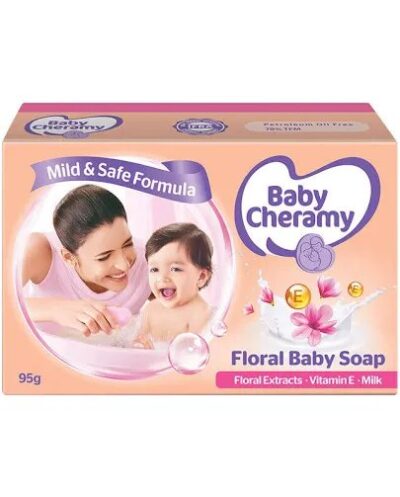 Baby Cheramy Floral Moisturising Soap 90g