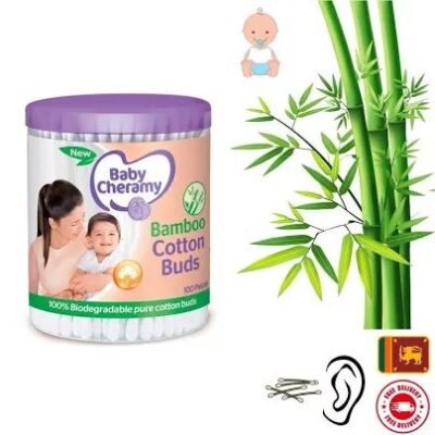 Baby Cheramy Bamboo Cotton Buds 100pcs