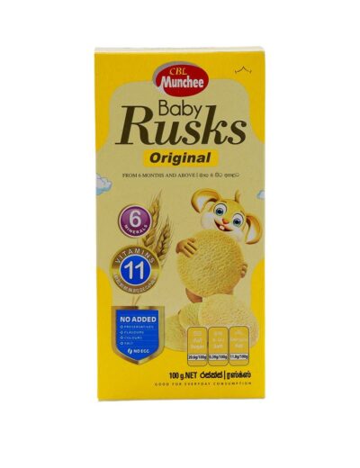 Munchee Baby Rusk, Original 100g
